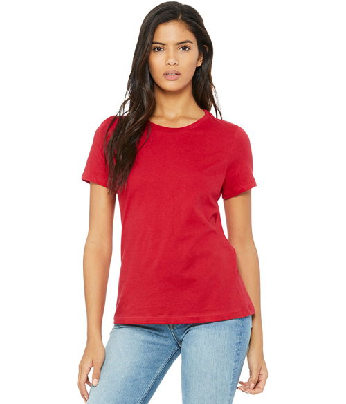 Womens Relaxed Jersey Tee Staton Corporate And Casual