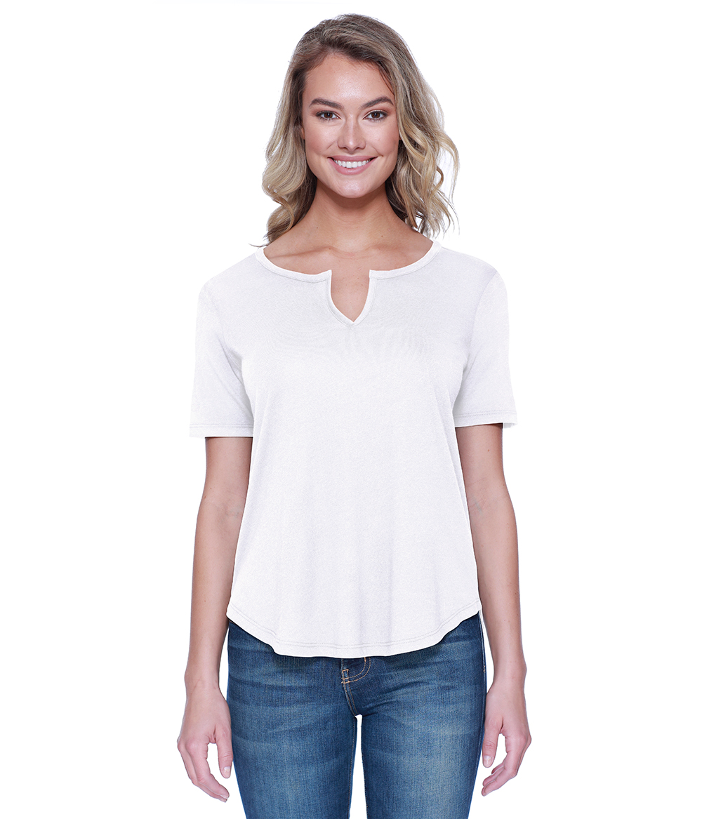 Womens Slit V-Neck | Staton-Corporate-and-Casual