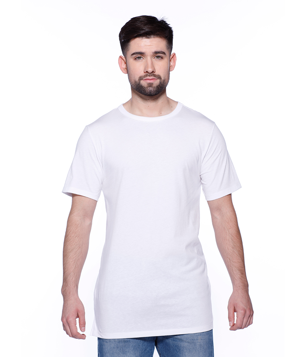 Unisex CVC Long Body Tee | Staton-Corporate-and-Casual