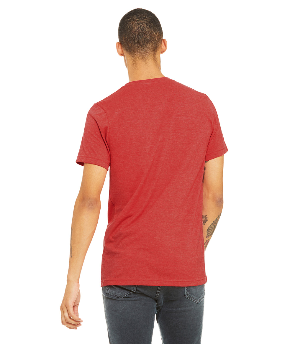 Unisex CVC V-Neck Tee | Staton-Corporate-and-Casual