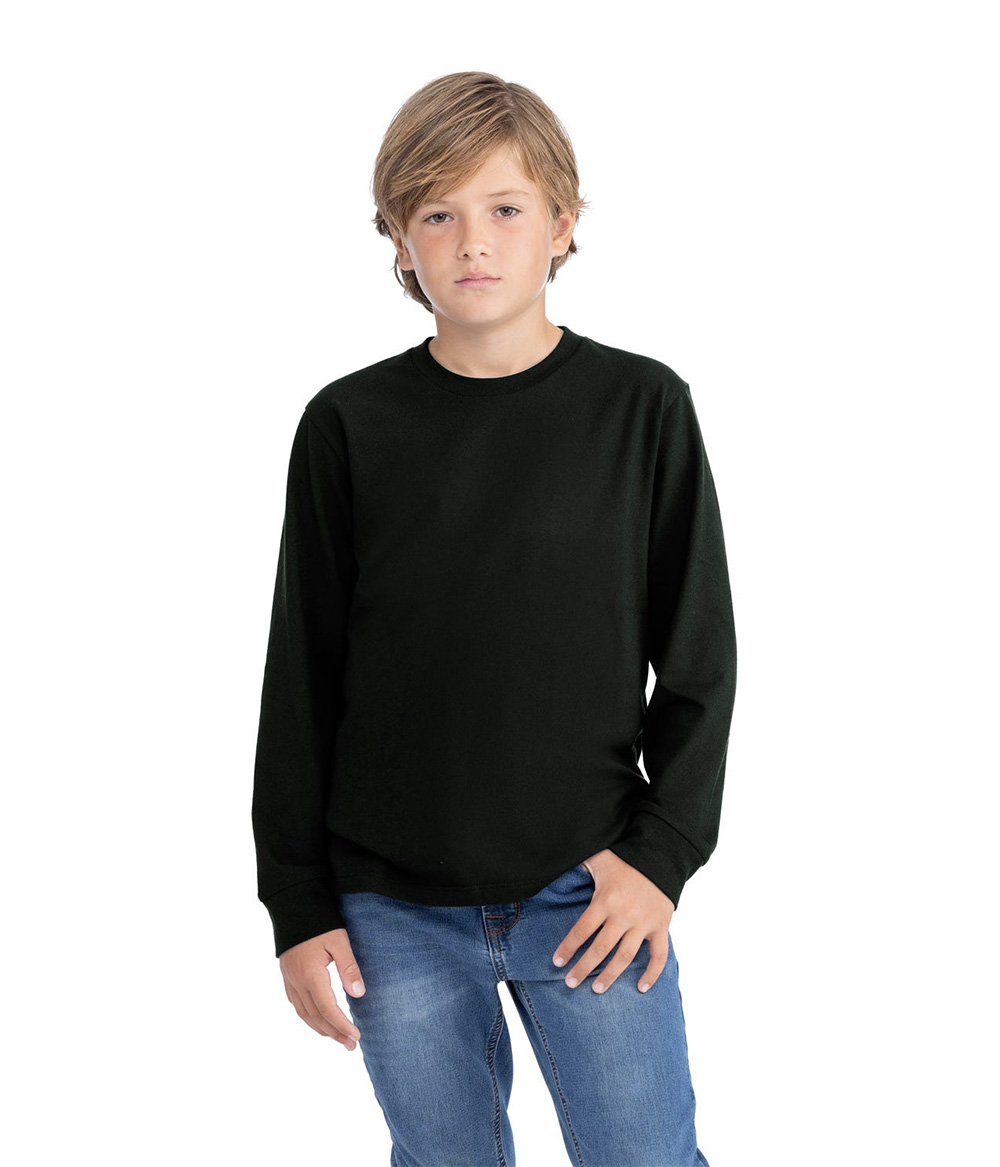 Youth Cotton Long Sleeve Tee | Staton-Corporate-and-Casual