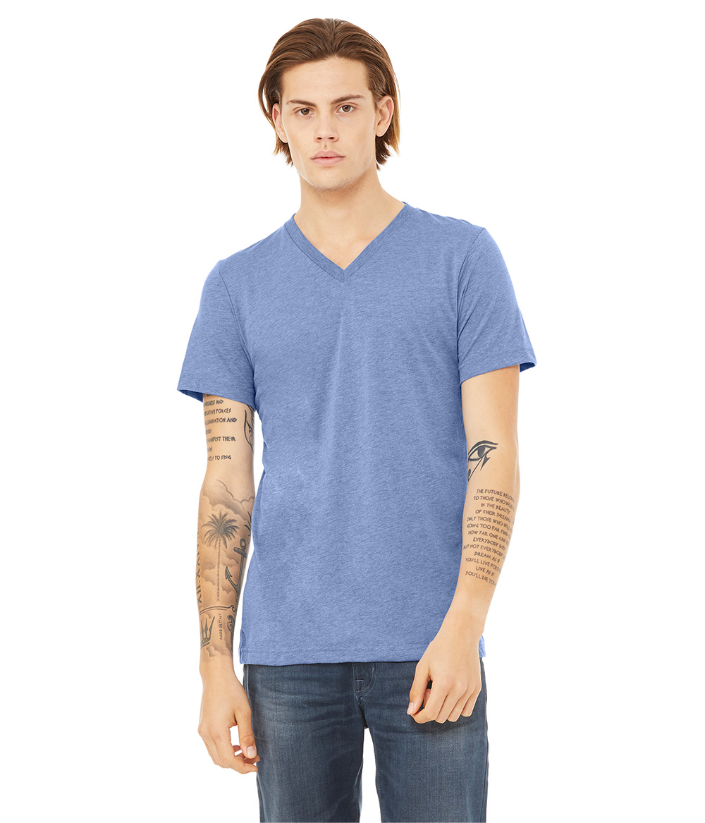 Unisex Triblend V-Neck | Staton-Corporate-and-Casual
