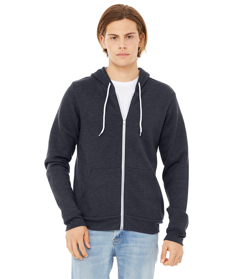 Unisex Sponge Fleece Zip Hood | Staton-Corporate-and-Casual