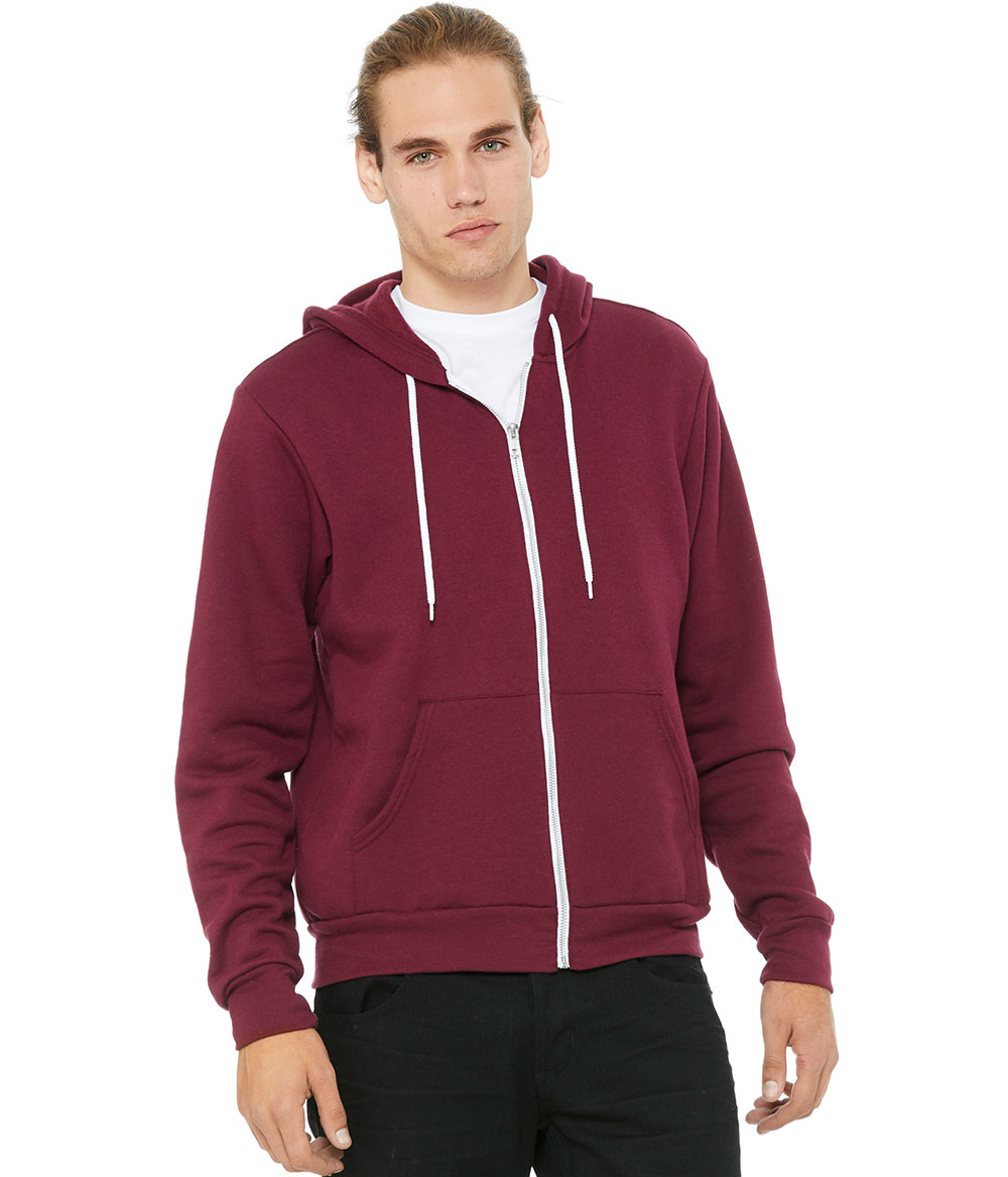 Unisex Sponge Fleece Zip Hood | Staton-Corporate-and-Casual