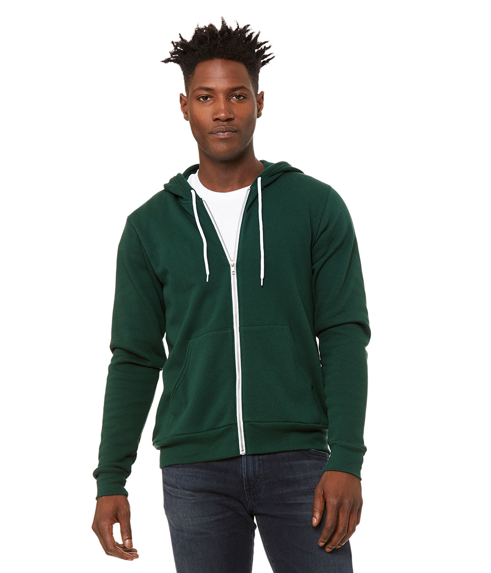 Unisex Sponge Fleece Zip Hood | Staton-Corporate-and-Casual