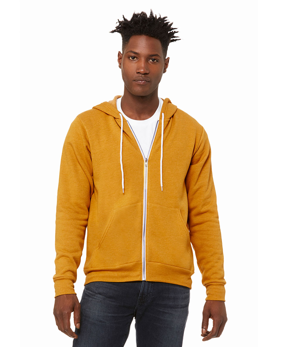 Unisex Sponge Fleece Zip Hood | Staton-Corporate-and-Casual