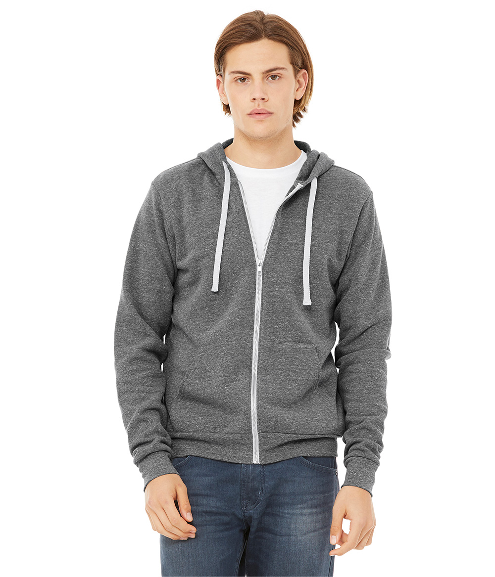 Unisex Triblend Full Zip Hood | Staton-Corporate-and-Casual