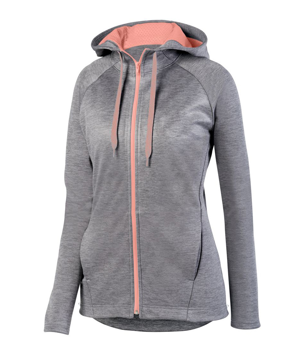 Ladies Tonal Full Zip Hoodie | Staton-Corporate-and-Casual