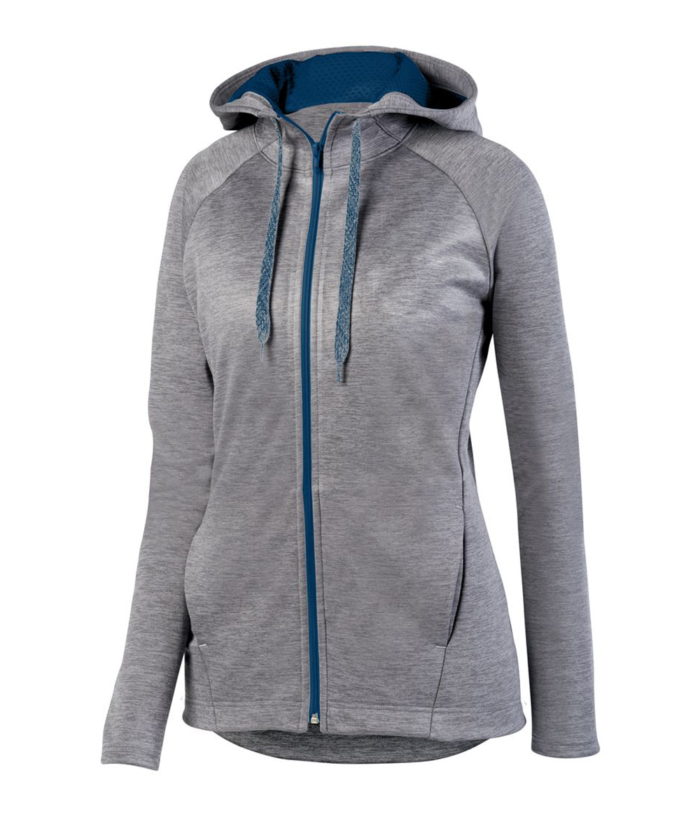 Ladies Tonal Full Zip Hoodie | Staton-Corporate-and-Casual