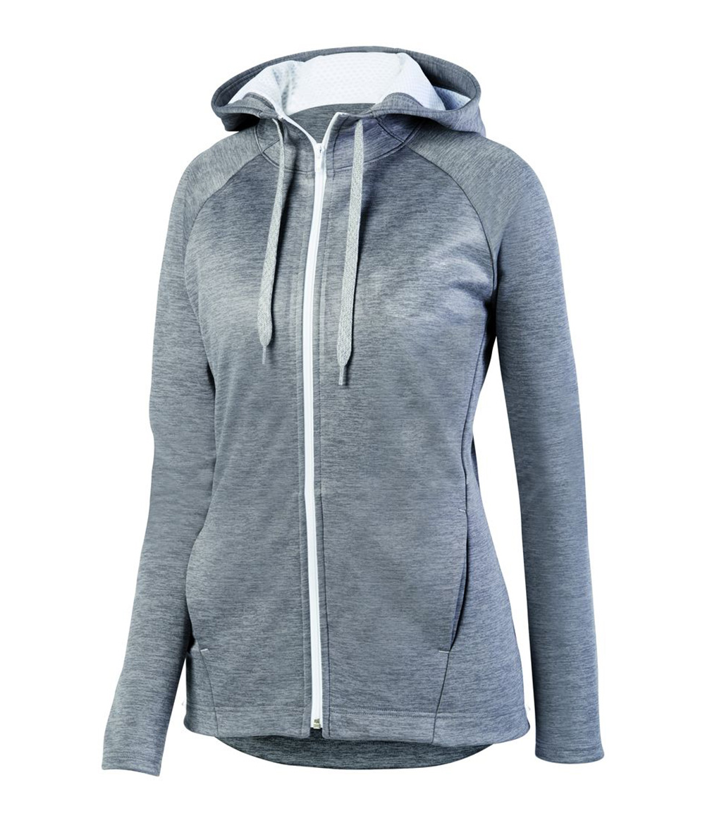 Ladies Tonal Full Zip Hoodie | Staton-Corporate-and-Casual