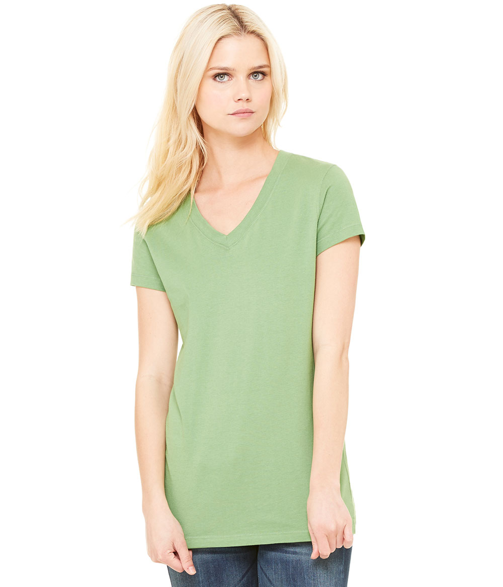 Womens Jersey V-Neck Tee | Staton-Corporate-and-Casual