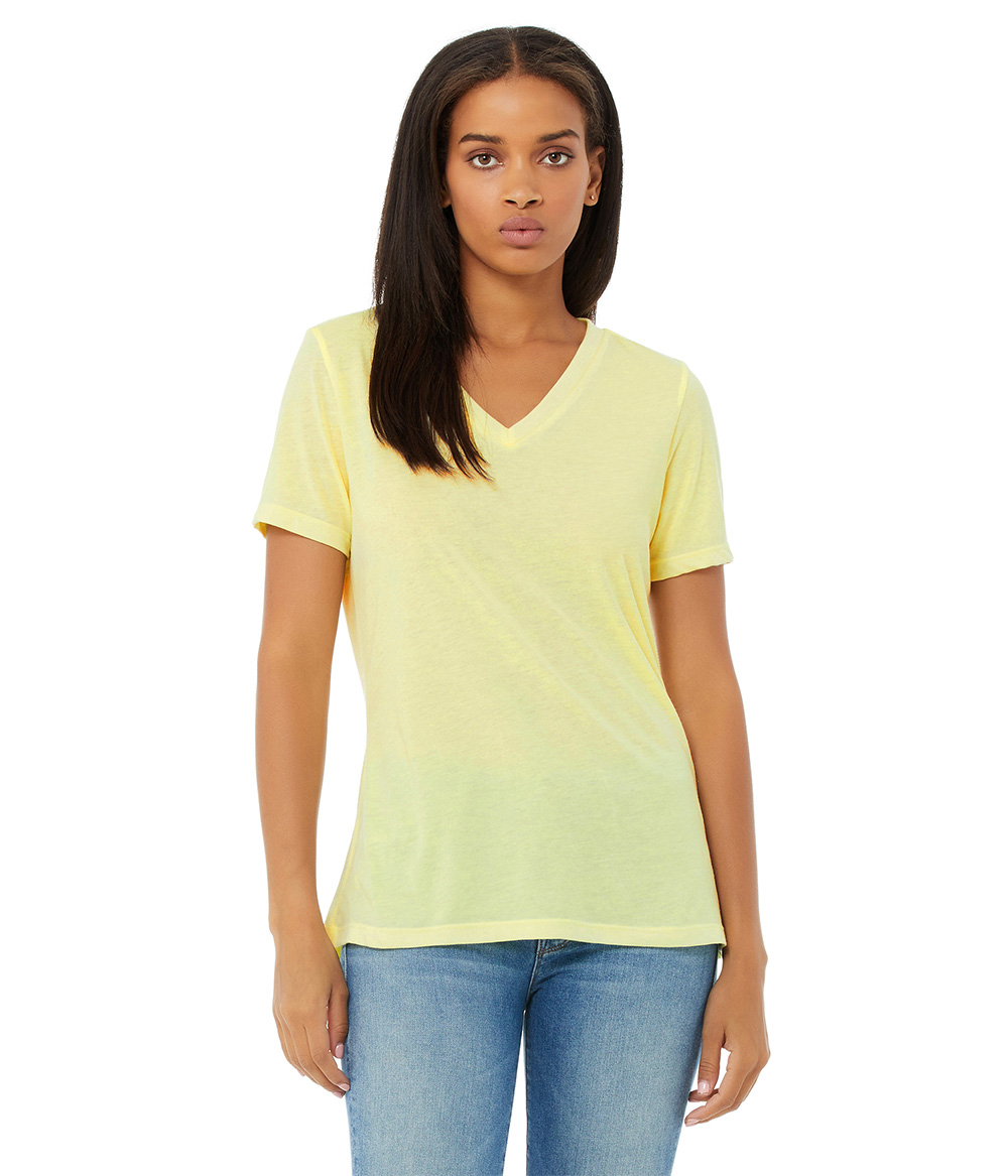Womens Triblend V-Neck | Staton-Corporate-and-Casual