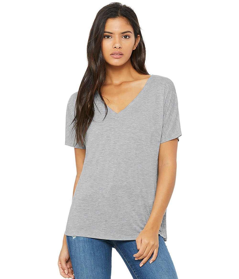 Womens Slouchy V-Neck Tee | Staton-Corporate-and-Casual