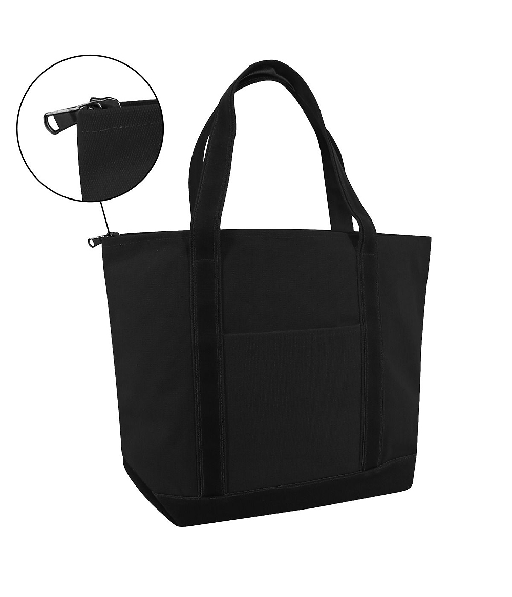 XL Zipper Resort Tote | Staton-Corporate-and-Casual