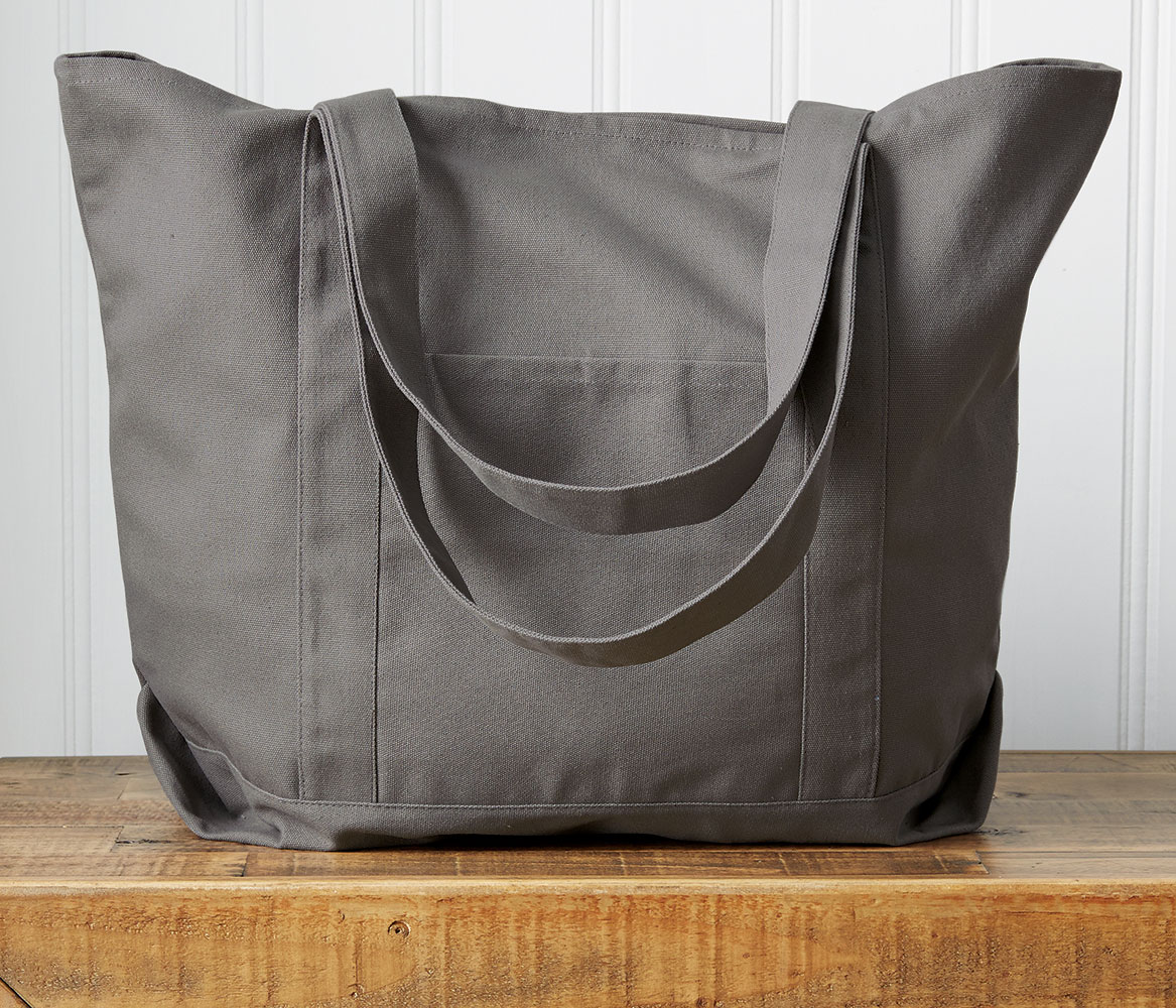 XL Canvas Resort Tote | Staton-Corporate-and-Casual