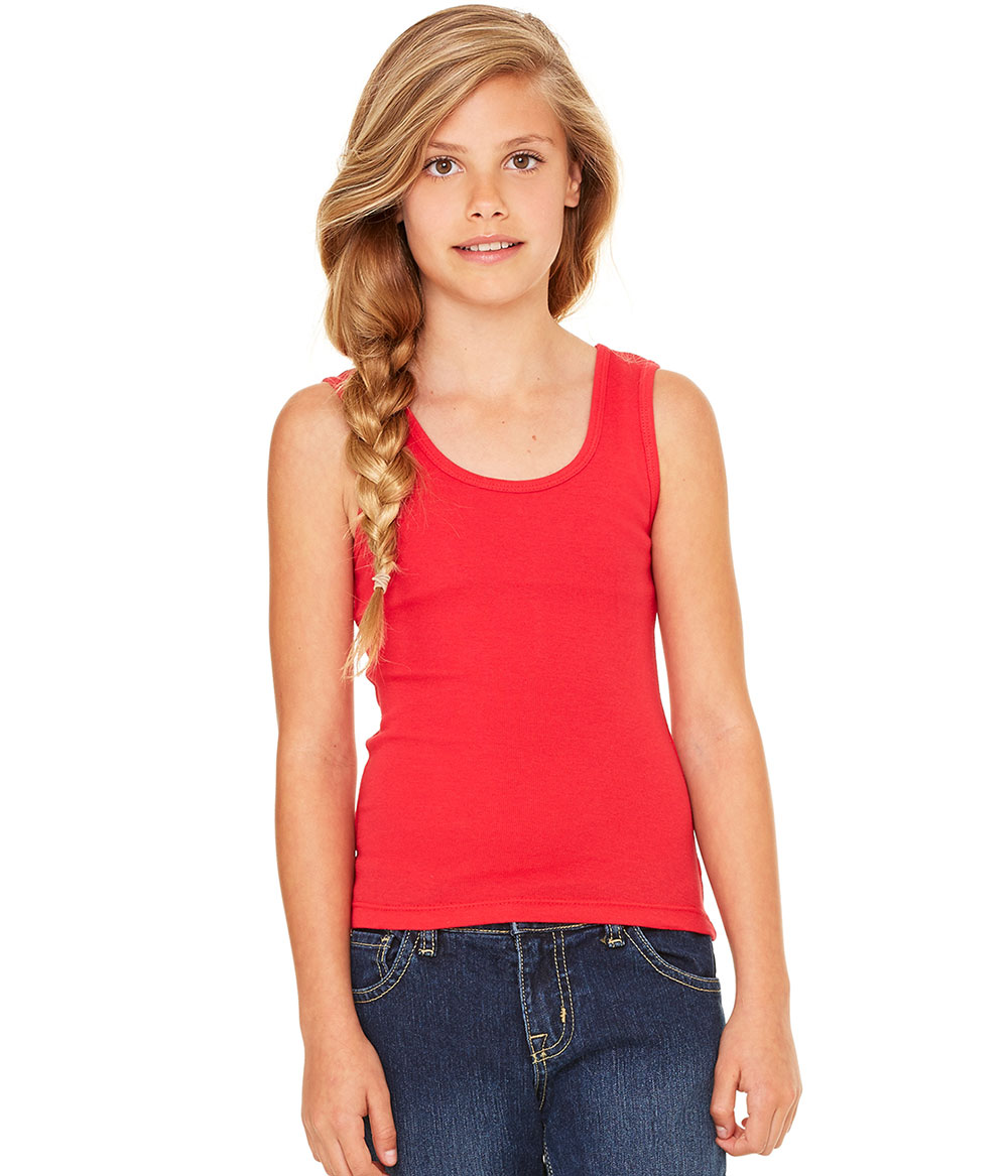 Download Baby Rib Wide Strap Tank Top | For-Activewear