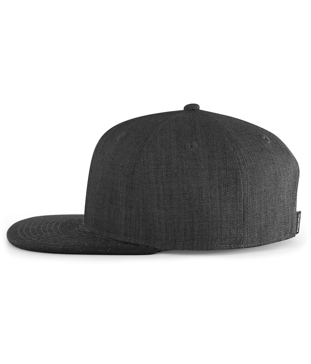 Wool Blend Heather Snapback | Staton-Corporate-and-Casual