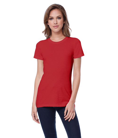 Womens Cotton Crew Neck Tee 