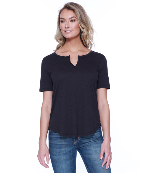 Womens Slit V-Neck | Staton-Corporate-and-Casual