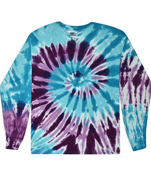 Long Sleeve Tie Dye Tee | Staton-Corporate-and-Casual