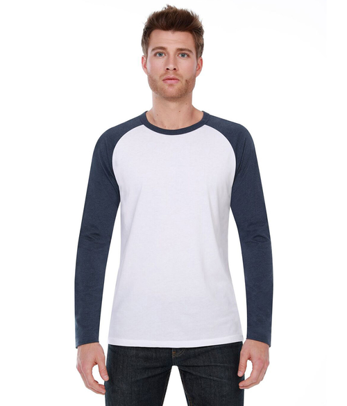 CVC Long Sleeve Raglan | Staton-Corporate-and-Casual