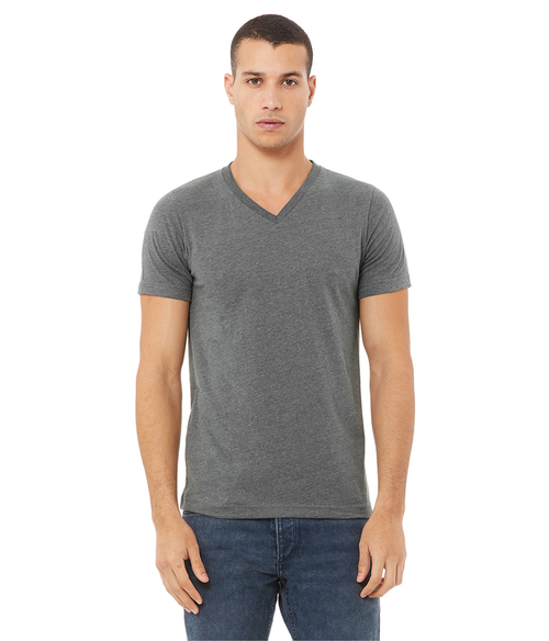 Unisex CVC V-Neck Tee | Staton-Corporate-and-Casual