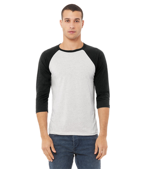 Unisex 3/4 Sleeve Baseball Tee | Staton-Corporate-and-Casual