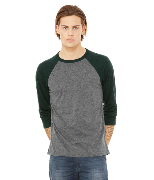 Unisex 3/4 Sleeve Baseball Tee | Staton-Corporate-and-Casual