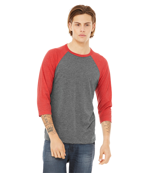 Unisex 3/4 Sleeve Baseball Tee | Staton-Corporate-and-Casual