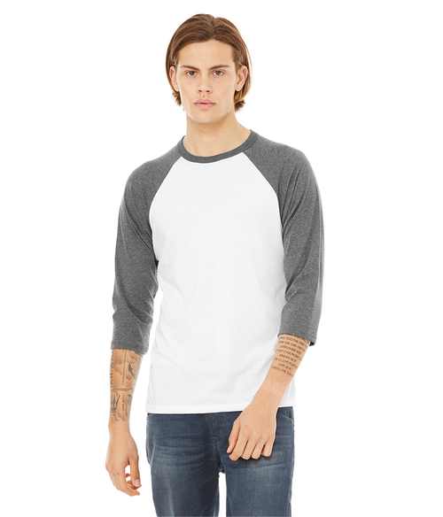 Unisex 3/4 Sleeve Baseball Tee | Staton-Corporate-and-Casual