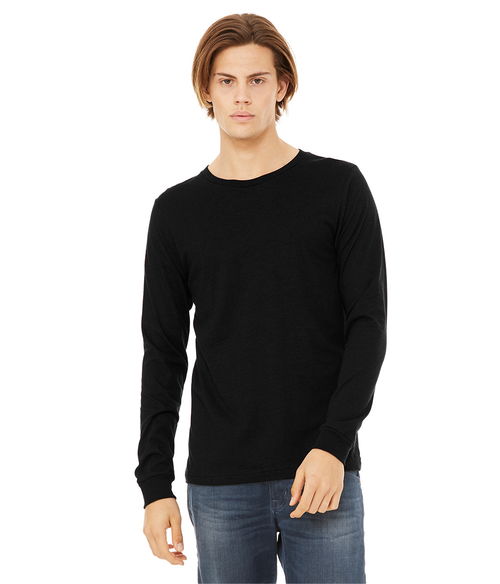 Unisex CVC Long Sleeve Tee | Staton-Corporate-and-Casual