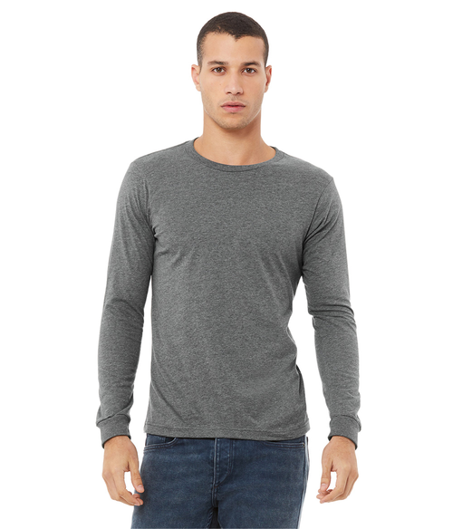 Unisex CVC Long Sleeve Tee | Staton-Corporate-and-Casual