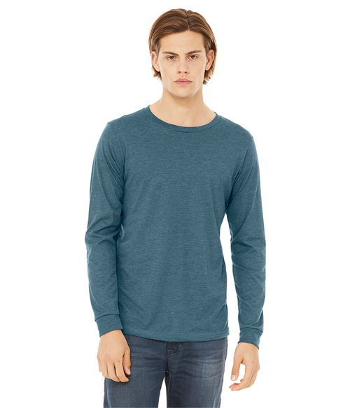 Unisex CVC Long Sleeve Tee | Staton-Corporate-and-Casual