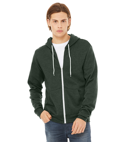 Unisex Sponge Fleece Zip Hood | Staton-Corporate-and-Casual