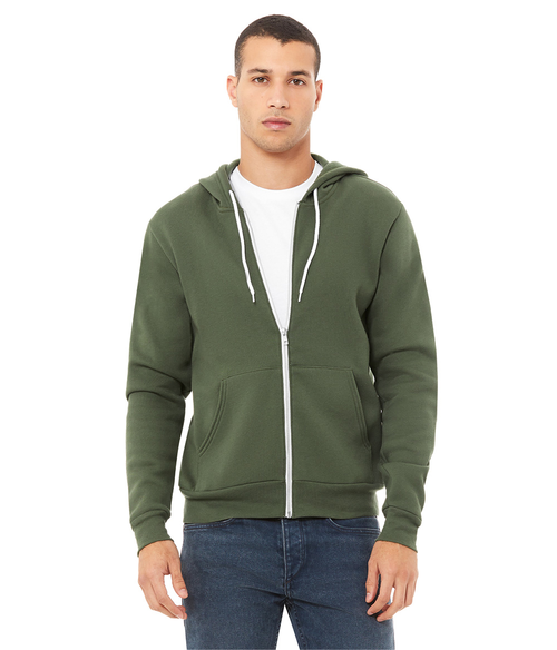 Unisex Sponge Fleece Zip Hood | Staton-Corporate-and-Casual