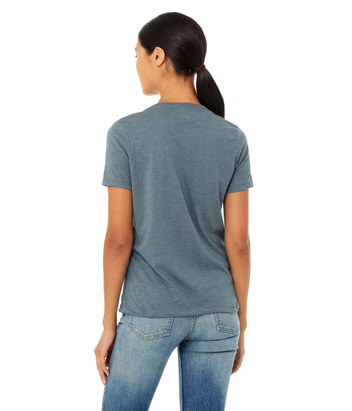 Womens Relaxed CVC V Neck | Staton-Corporate-and-Casual