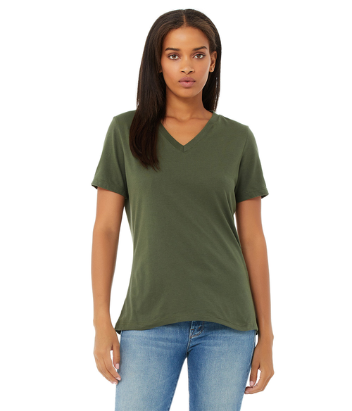 Womens Relaxed Jersey V-Neck | Staton-Corporate-and-Casual