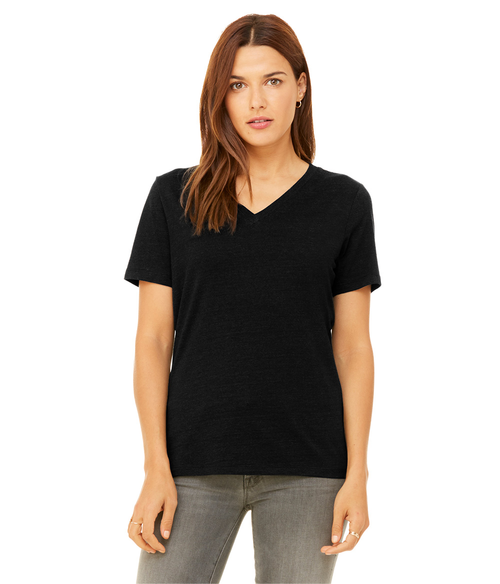 Womens Relaxed CVC V Neck | Staton-Corporate-and-Casual