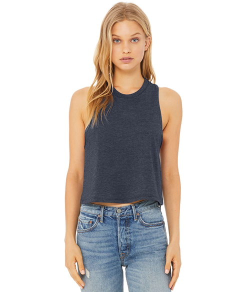 Racerback Cropped Tank | Staton-Corporate-and-Casual