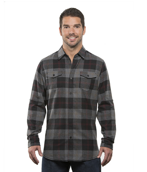 Mens Long Sleeve Plaid Flannel | Staton-Corporate-and-Casual