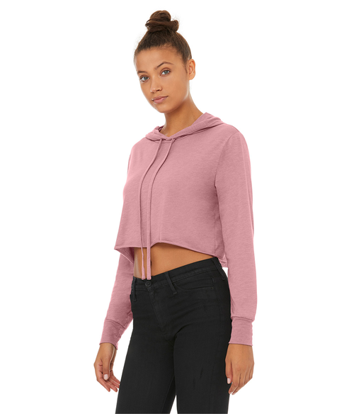 Womens Triblend Cropped Hoodie | Staton-Corporate-and-Casual