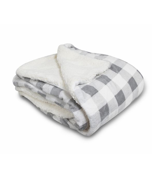 Micro Mink Sherpa Blanket | For-Activewear