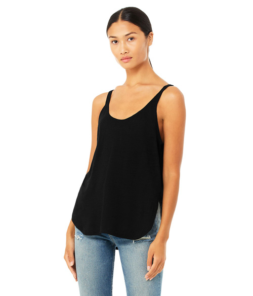 Womens Flowy Side Slit Tank | Staton-Corporate-and-Casual