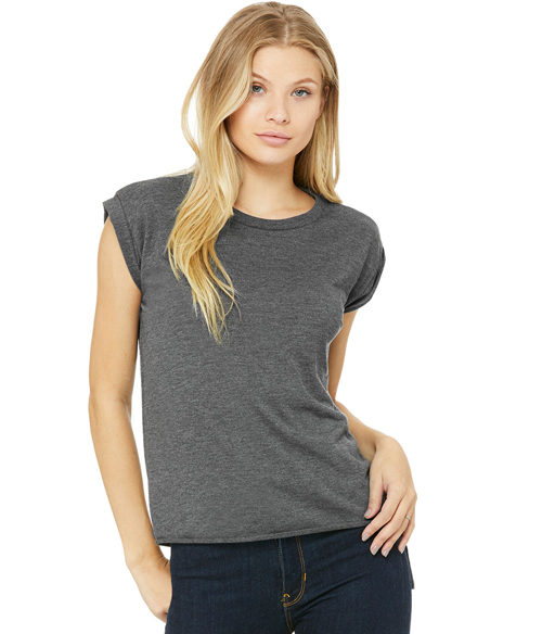 Womens Flowy Muscle Tee | Staton-Corporate-and-Casual