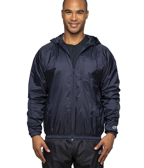 Full Zip Hooded Nylon Jacket | For-Activewear