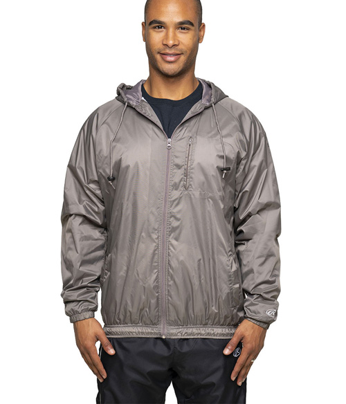 Full Zip Hooded Nylon Jacket | Staton-Corporate-and-Casual