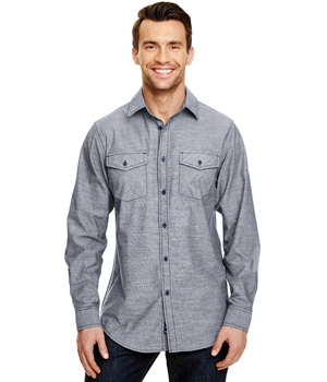 Mens Long Sleeve Chambray